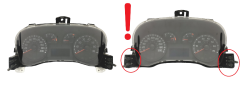 Bloc Compteurs Vitesse Fiat Panda 5550004601 04 54583