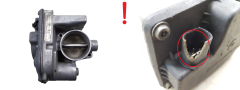 Boitier Papillon D’admission Mercedes-Benz 1110980009 408.224/001/001 VDO 1997