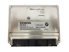 Calculateur BMW 7536649 5WK90019 Siemens Calculateur BMW 7536649 5WK90019 Siemens