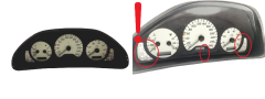 Bloc Compteurs Vitesse Mercedes CLK W208 A2085401211 48562