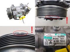 Compresseur De Climatisation 9659875880 Sanden SD7C16 1331F Citroen Peugeot 41 Compresseur De Climatisation 9659875880 Sanden SD7C16 1331F Citroen Peugeot 41