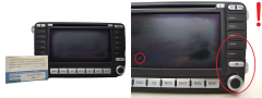 Radio Cd Navi VW Golf 1K0035198C 7612002071 Blaupunkt 0282