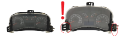 Bloc Compteurs Vitesse Fiat Panda 51711244 503000490700 51125