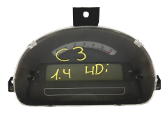 Bloc Compteurs Vitesse Citroen C2 C3 9660225880 D 00 53862