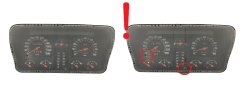 Bloc Compteurs Vitesse Fiat Uno Turbo 6042540030A 58891 Bloc Compteurs Vitesse Fiat Uno Turbo 6042540030A 58891