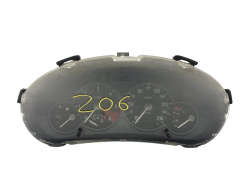 Bloc Compteurs Vitesse Peugeot 206 9645847080 57394