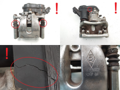 Etrier De Frein Gauche Arrière 440100002R Renault Scenic 3 Megane 3