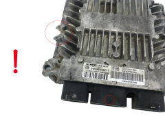 Calculateur 9657662380 9647423380 5WS40155C-T PSA Siemens 48224