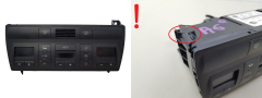 Commande Chauffage AC Audi A6 C5 4B0820043H 5HB007604-17 Hella