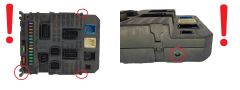 Calculateur BSI 2004 P02-00 9663798180 PSA Valeo 1345