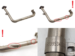 Tuyau D’air EGR 1628RL 9639534080 2.0 2.2 HDi 16v C8 807 Citroen Peugeot Tuyau D’air EGR 1628RL 9639534080 2.0 2.2 HDi 16v C8 807 Citroen Peugeot