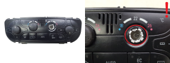 Commande Chauffage Mercedes-Benz W203 2038300285 9140010322 GKR