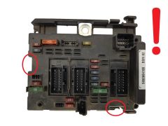 Calculateur BSM B2 9650664180 PSA Delphi 1482