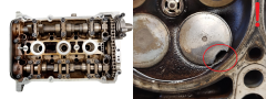 La Culasse VWAG 078103373P 2.8 V6 ACK