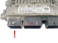 Calculateur 7S61-12A650-EA 5WS40632A-T SID 804 Ford Siemens 46435