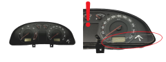 Bloc Compteurs Vitesse Skoda Superb 3U0920811A 110080116007 VDO