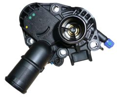 Boitier Thermostat D'eau moteur Citroen Peugeot 9676409580