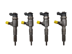 Injection De Combustible Citroen Peugeot 0445110252 1980K2 1.4 HDI Bosch x4