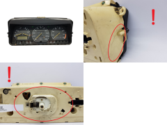 Bloc Compteurs Vitesse VW Passat B3 357919033CC 