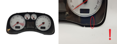 Bloc Compteurs Vitesse Peugeot 307 Lift 9655925880 B02 1598