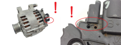 Alternateur 5705KV 9664779680 TG15C135 Valeo HDI Peugeot Citroen 1053