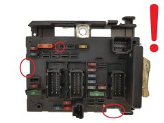 Calculateur BSM B3 9650664080 PSA Delphi 1499