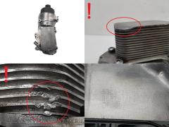 Boîtier De Filtre D’huile 9687911280 1103K0 1.6 TDCI 1.6 D Ford Volvo