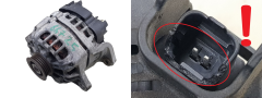 Alternateur 23100AX62B TG8S024 2543488A Valeo Nissan 23100-AX62B Alternateur 23100AX62B TG8S024 2543488A Valeo Nissan 23100-AX62B