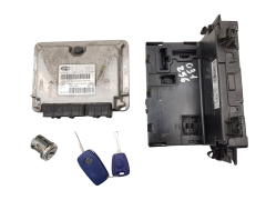 Complet Départ Fiat Panda 55190098 51740050 1.2 8V 1025