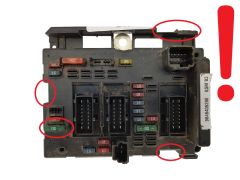 Calculateur BSM B3 9646405280 PSA Delphi 1285