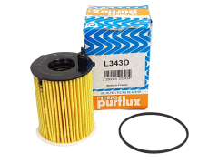 Filtre À L`Huile Citroen Peugeot 1109AY L343D Purflux