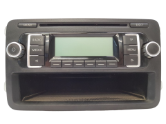 Radio Cd Mp3 VW Touran Caddy Golf Passat 5K0035156