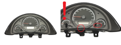 Bloc Compteurs Vitesse VW Up 1S0920861B 53927 Bloc Compteurs Vitesse VW Up 1S0920861B 53927