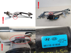 Tringlerie D'essuie Glace Avant Hyundai Kona 98110-C1950 03541-9390