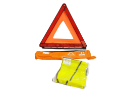 Gilet réfléchissant + triangle de signalisation Original Renault 7711425750