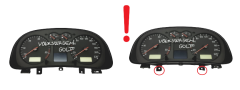 Bloc Compteurs Vitesse VW Golf MK4 Bora 1J0920821B 58748 Bloc Compteurs Vitesse VW Golf MK4 Bora 1J0920821B 58748