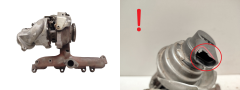 Turbocompresseur  Audi VW Seat Skoda 1,6 TDI 03L253016T