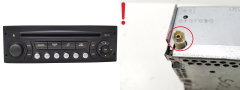 Radio Cd Citroen Peugeot 96775574XT A2C31370300 Continental 1311