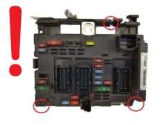 Calculateur BSM B3 9650664080 PSA Delphi 1251