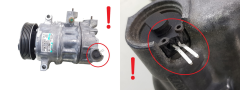 Compresseur De Climatisation Sanden PXE14 1702P 5N0820803C VW AG 1083