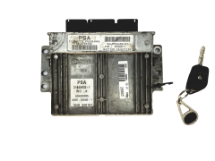 Calculateur 9643786580 9643786680-01 21645932-1 PSA Sagem 22177