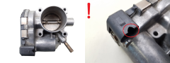 Boitier Papillon D’admission VWAG 1.4 030133062A 0280750049 Bosch 2886