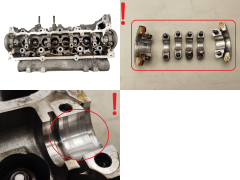 La Culasse Renault Nissan 7760 F2 7701473181 1.5 DCI