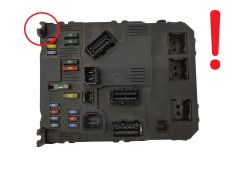 Calculateur BSI E01-00 9657999680 S118085320F PSA Siemens 1156
