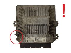 Calculateur 5WS40320E-T 9663607880 9655534080 PSA Siemens 14778