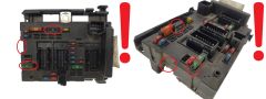 Calculateur BSM B3 9650664080 PSA Delphi 1328