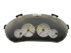 Bloc Compteurs Vitesse Peugeot 206 9655976380 57945