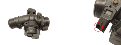 Boitier Papillon D’admission 1,6 hdi 9660030480 0345E4 Peugeot Citroen 5106