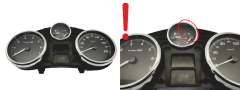 Bloc Compteurs Vitesse Peugeot 206+ 9666636980 Magneti 52665