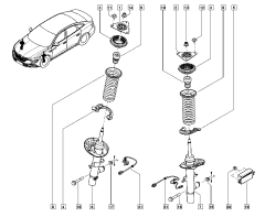 Amortisseur Nouvelle Original Original Renault Talisman 543022967R Amortisseur Nouvelle Original Original Renault Talisman 543022967R
